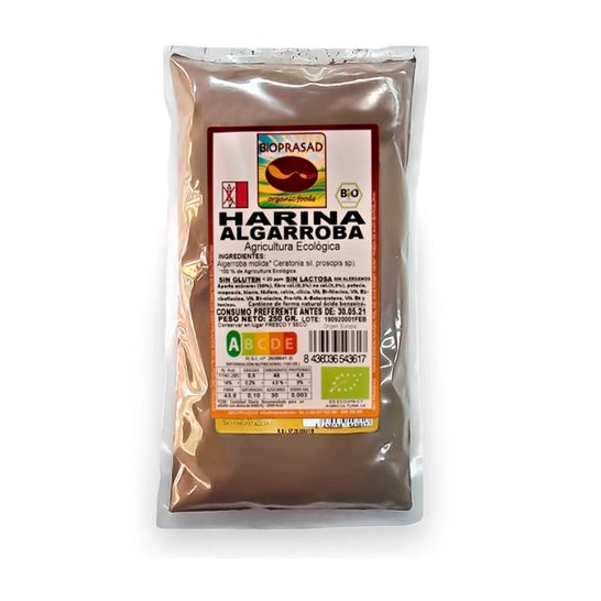 Bioprasad Harina Algarroba sin Gluten sin Lactosa Bio 250g