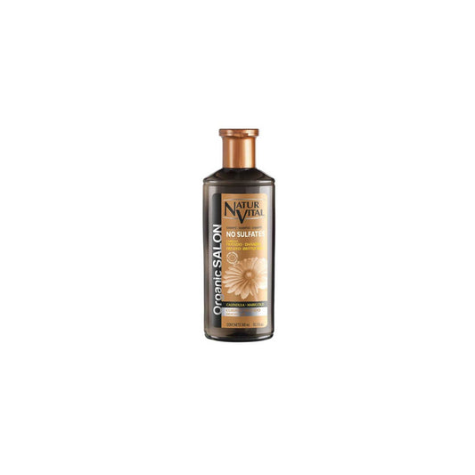 NaturVital Champú Orgánico de Salón Sin Sulfatos Cabello Dañad 300ml