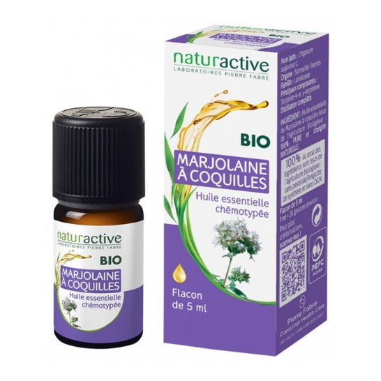 Aceite Esencial Naturactive Mejorana Orgánica Conchas 5 ml