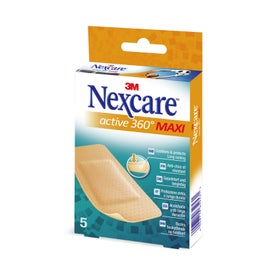 Nexcare® Active 360º Maxi tiras adhesivas 54x86mm 5uds