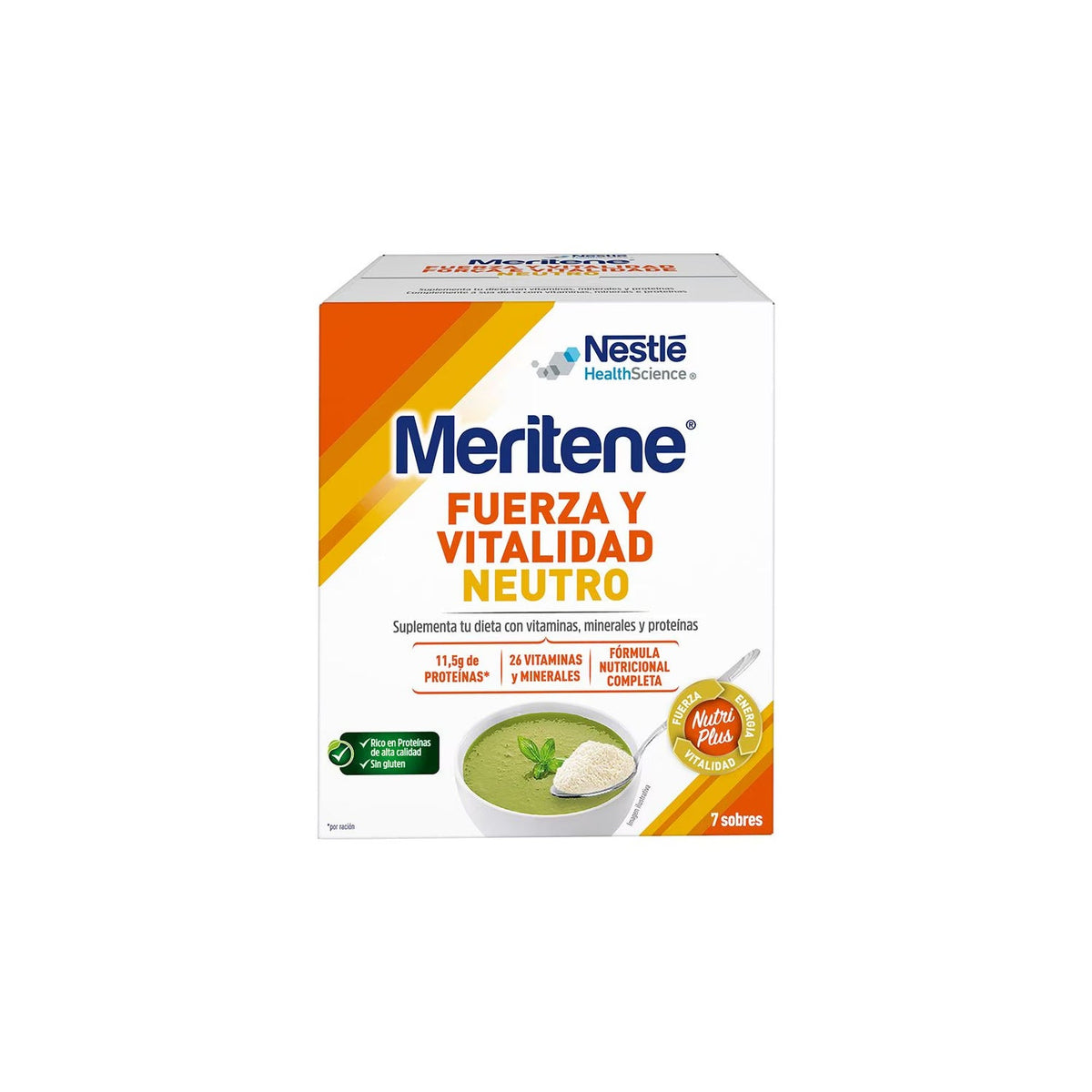Meritene Fuerza y Vitalidad Neutro 7 sobres