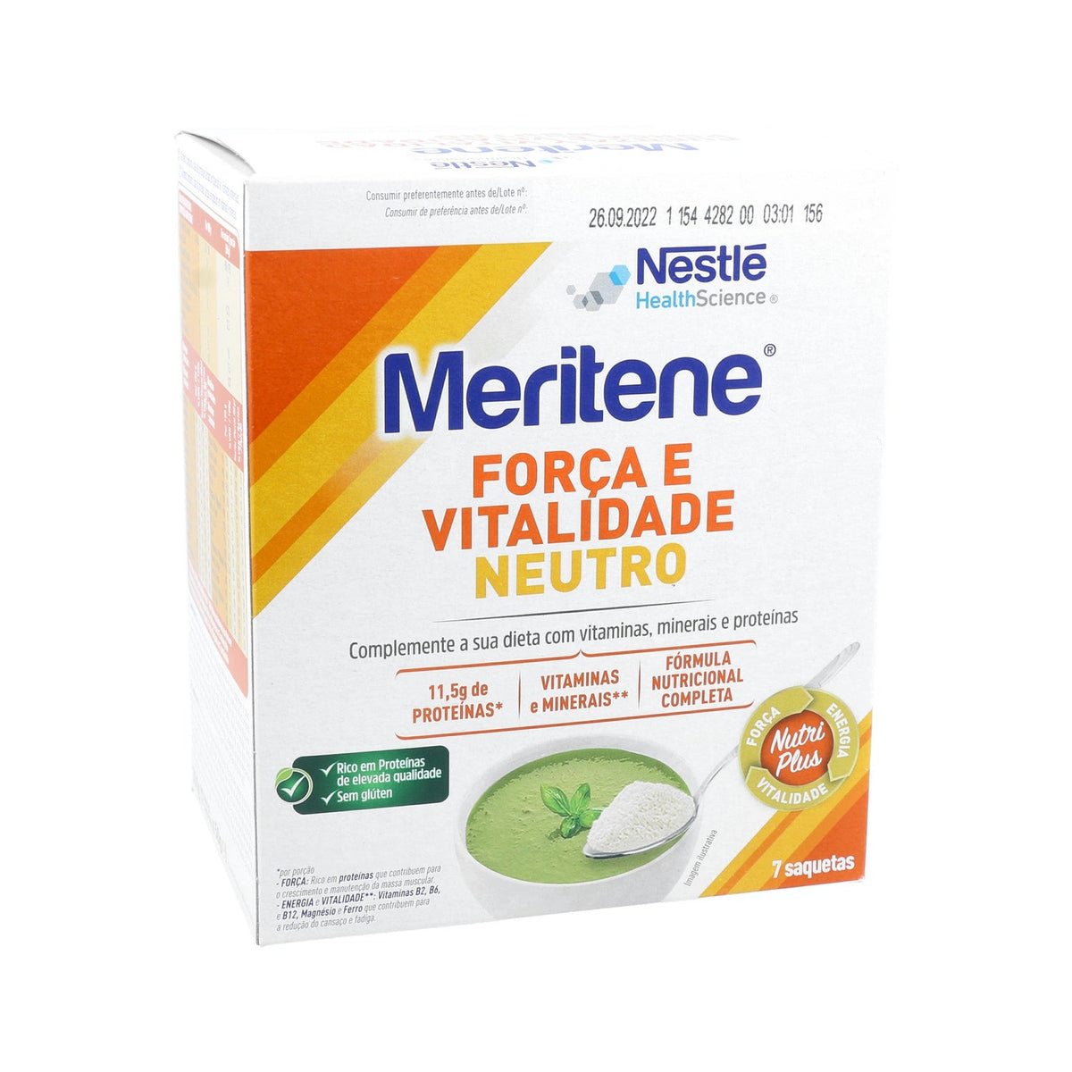 Meritene Fuerza y Vitalidad Neutro 7 sobres