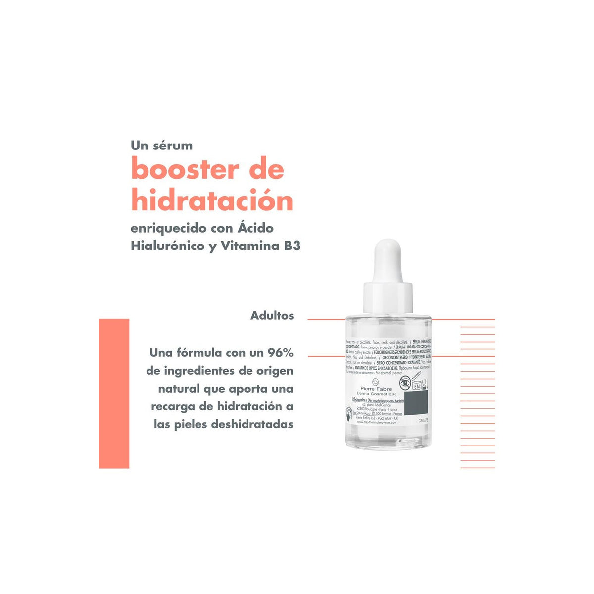 Avène Hydrance Boost Sérum Hidratante Concentrado 30ml