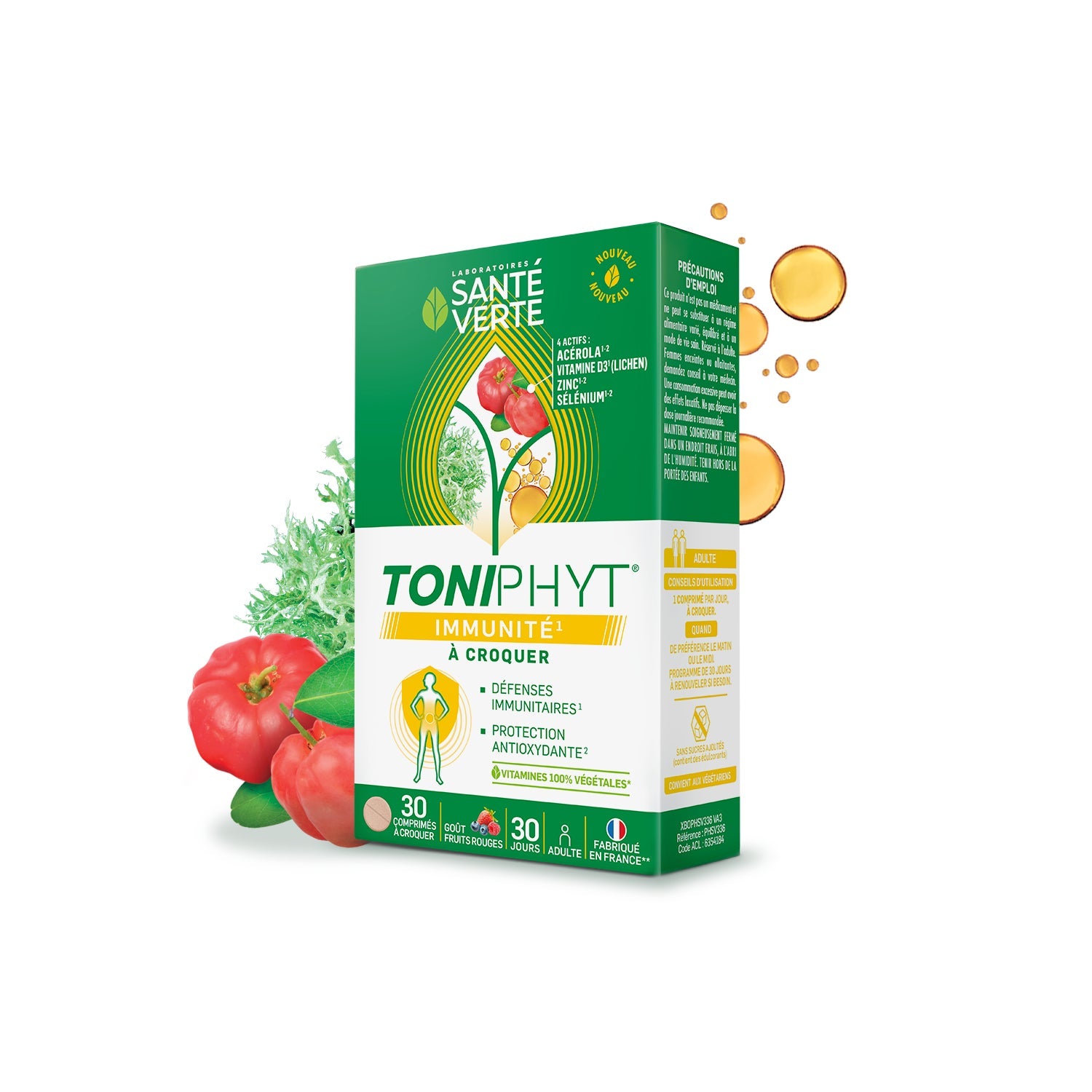 Santé Verte Toniphyt Inmunidad 30 comp