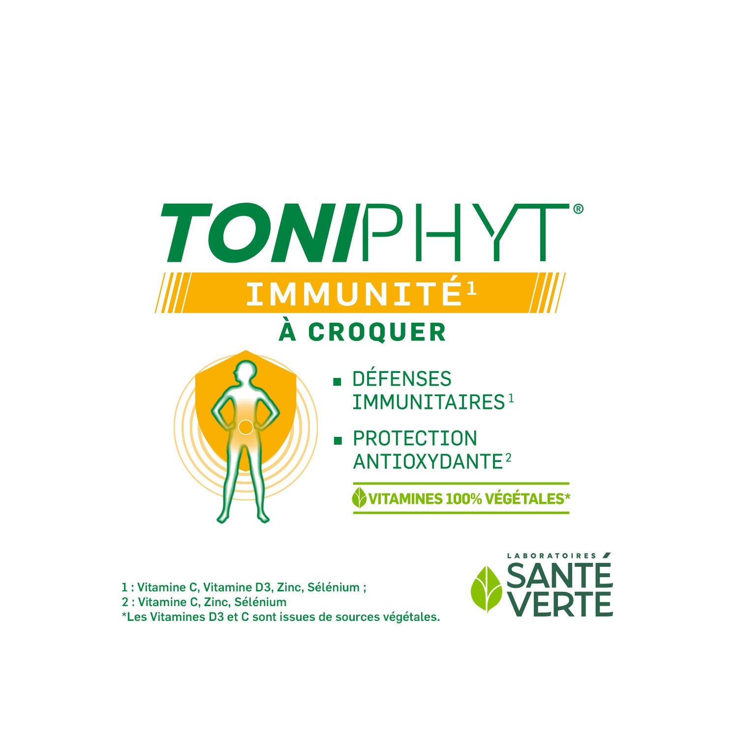 Santé Verte Toniphyt Inmunidad 30 comp