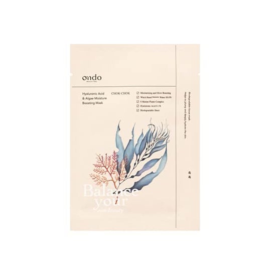 Ondo Beauty Hyaluronic Acid & Algae Moisture Boosting Mask