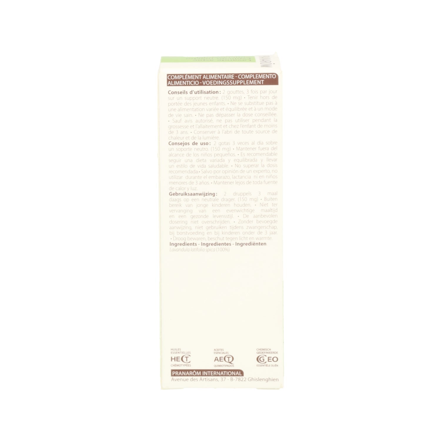 Pranarôm Aceite Esencial de Espliego Macho BIO 10ml