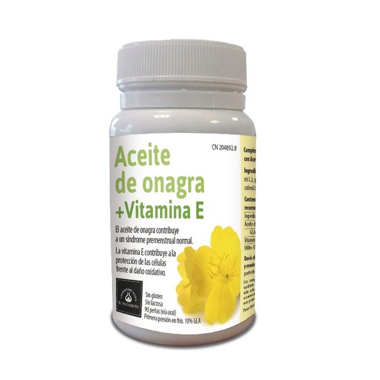 El Naturalista Aceite de Onagra + Vitamina E 90caps