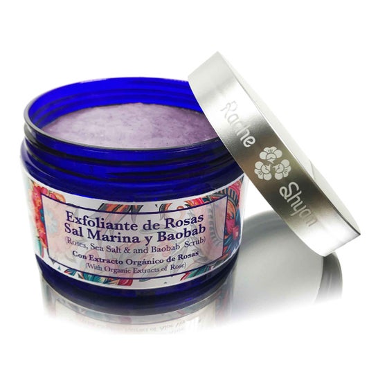 Radhe Shyam Exfoliante de Sal Marina de Rosas 300 g