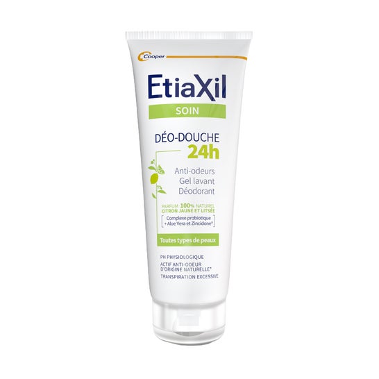 Etiaxil Deo-Ducha 24H Transpiración Excesiva Gel Limpiador Desodorante Citrus 200 ml