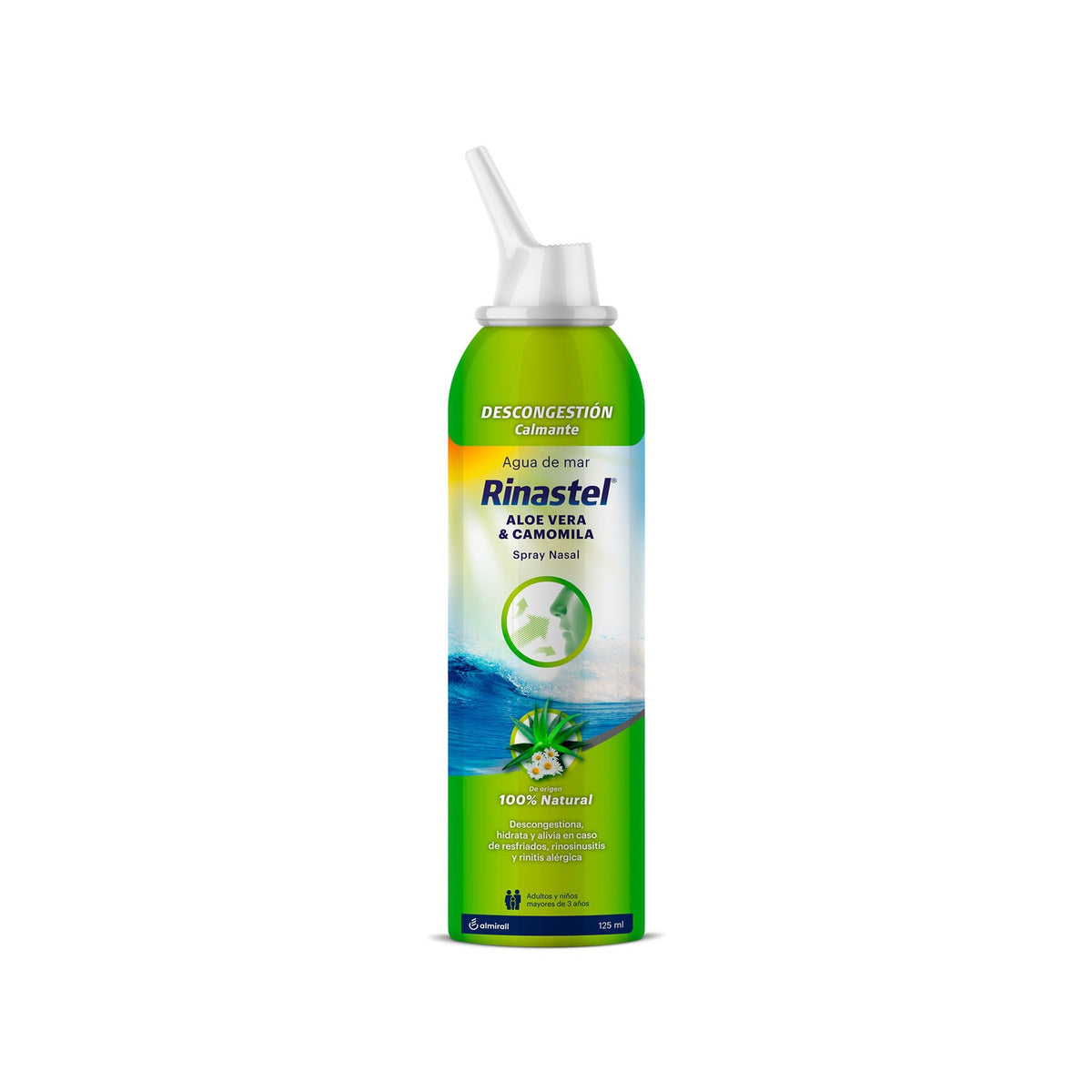 Rinastel Aloe Vera & Camomila Spray Nasal 125 Ml