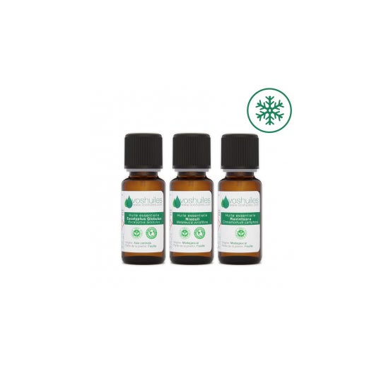 Voshuiles Kit Invierno Aceite Esencial 3x10 ml