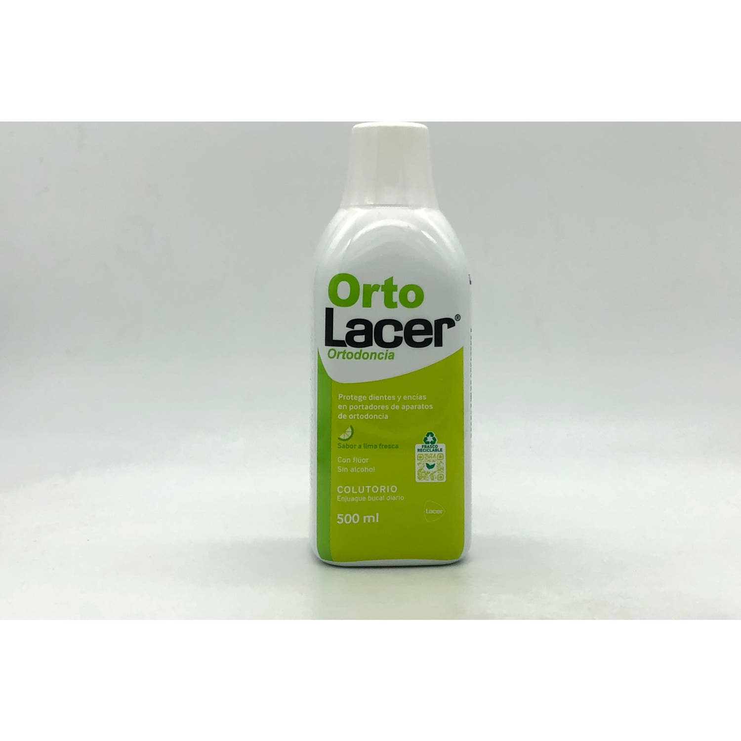 Lacer OrtoLacer Ortodoncia Colutorio Lima Fresca 500ml
