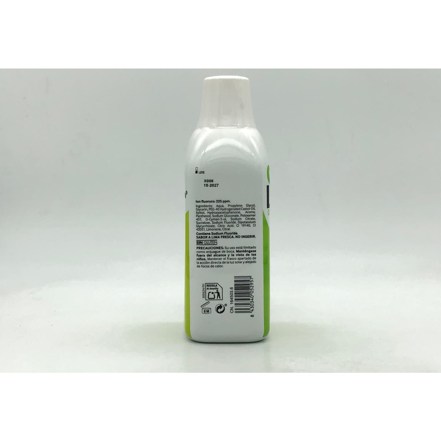 Lacer OrtoLacer Ortodoncia Colutorio Lima Fresca 500ml