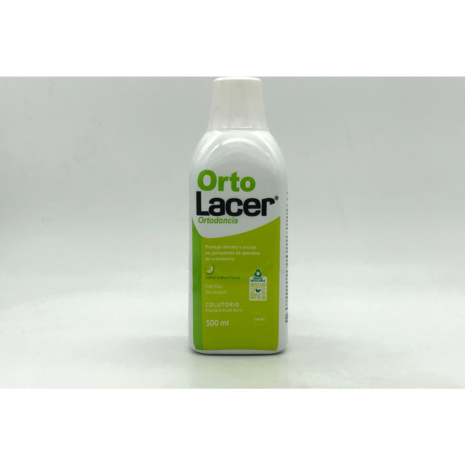 Lacer OrtoLacer Ortodoncia Colutorio Lima Fresca 500ml