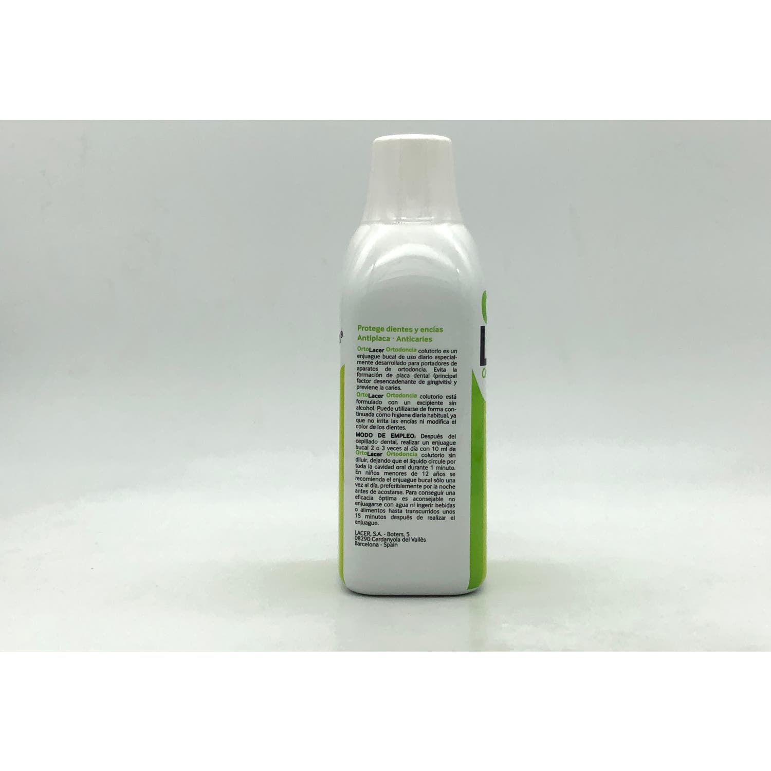 Lacer OrtoLacer Ortodoncia Colutorio Lima Fresca 500ml