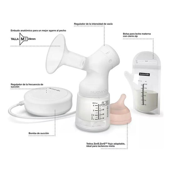 Suavinex Extractor de Leche Eléctrico Zero Zero 1ud