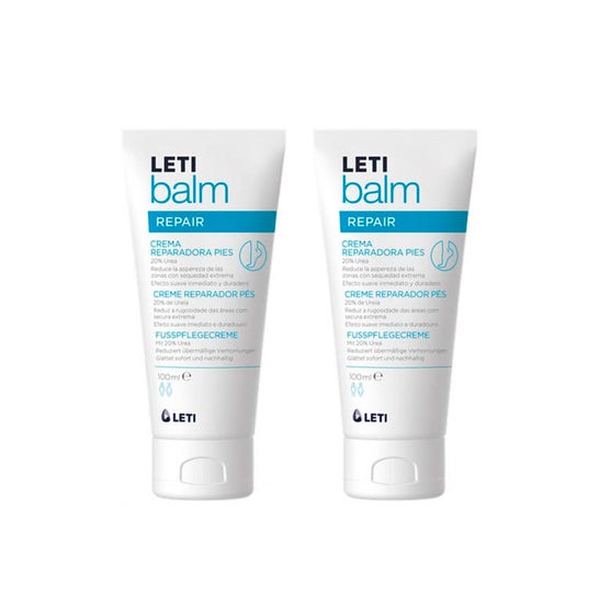 Letibalm Pack Crema Reparadora de Pies 2x100ml