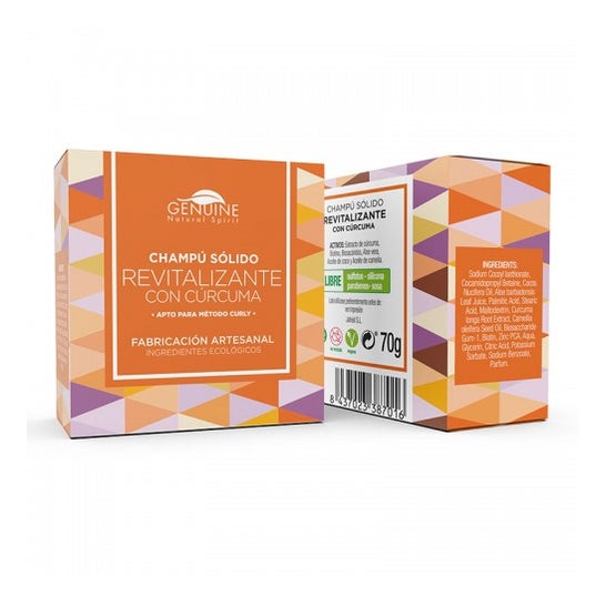 Genuine Champú Sólido Revitalizante 60g