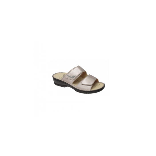 Scholl Sandalia New Mietta Gris Oscuro Talla 38 1 Par