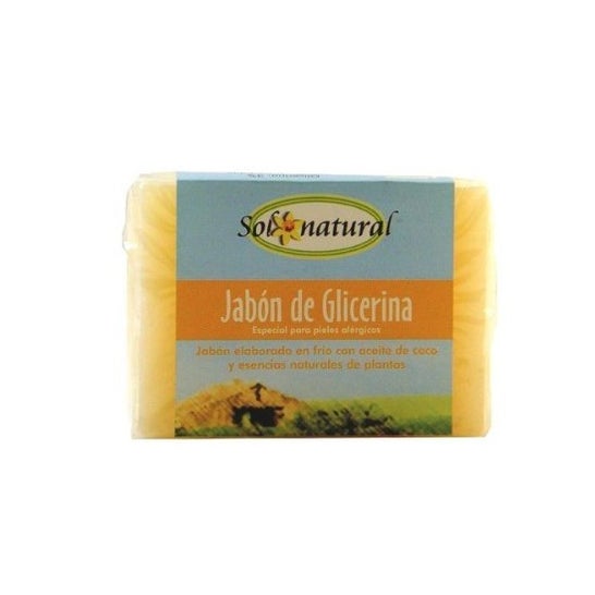 Solnatural Jabón Glicerina Alergias 100g