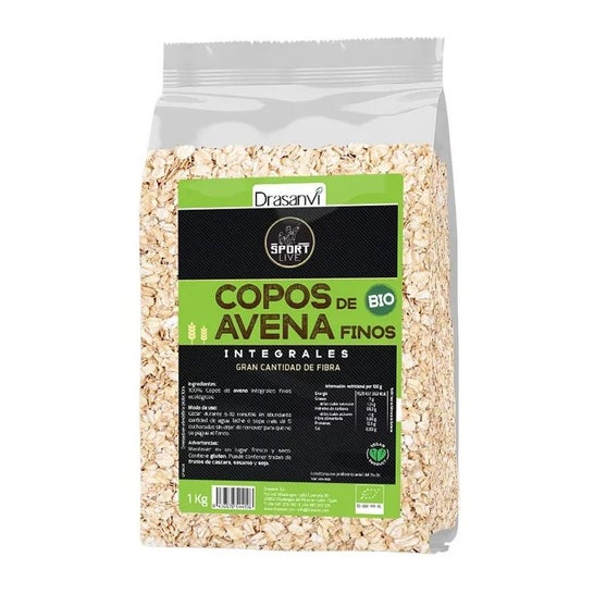 Drasanvi Sport Live Copos Avena Finos Integral Bio 1 Kg
