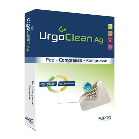 UrgoClean Ag/Plata 6X6Cm 5Pcs