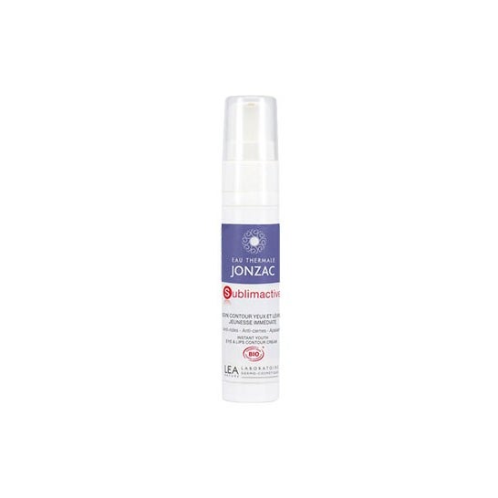 Jonzac Sublimactive contorno de ojos y labios juventud instantánea 15 ml
