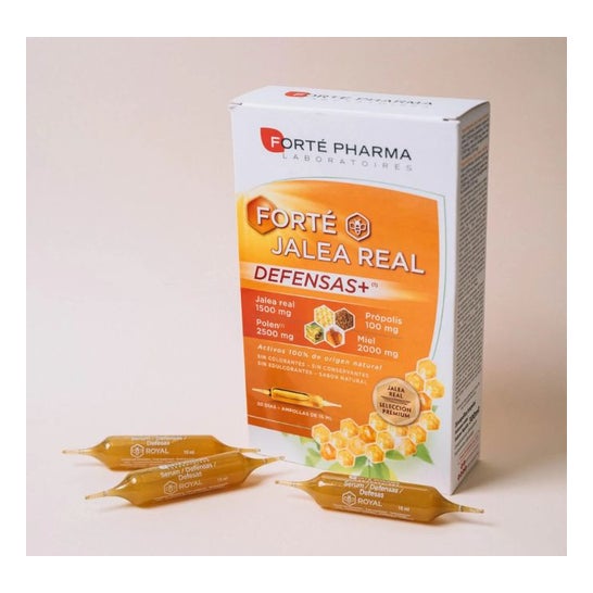 Forté Pharma Forté Jalea Real Defensas+ 20 Ampollas