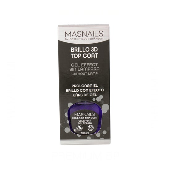 Masnails Brillo 3 D Top Coat Gel Effect 13.5 ml