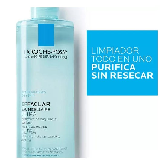 La Roche-Posay Effaclar Agua Micelar Ultra Piel Grasa 400ml