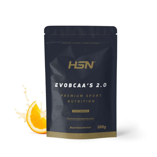 HSN EvoBCAA's 2.0 BCAA's 12:1:1 + Glutamina Naranja 500g