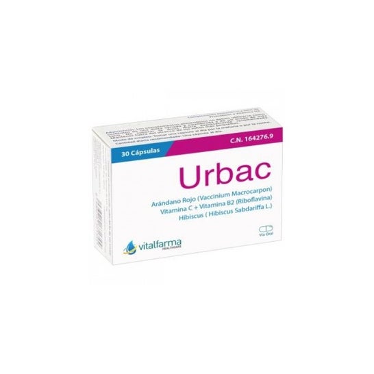 Vitalfarma Urbac 30caps