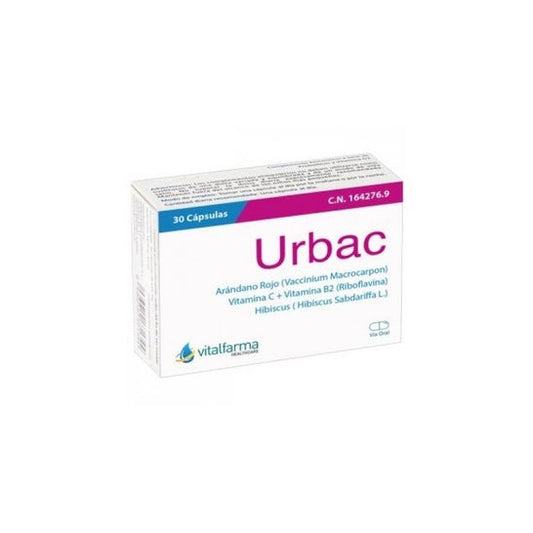 Vitalfarma Urbac 30caps