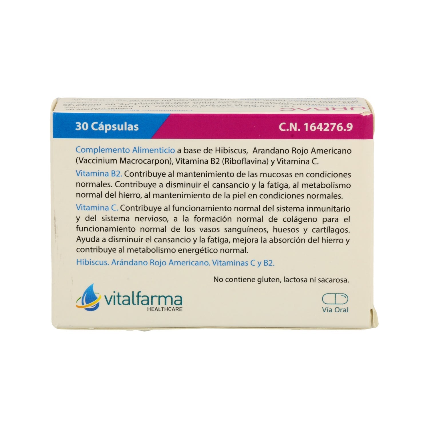 Vitalfarma Urbac 30caps
