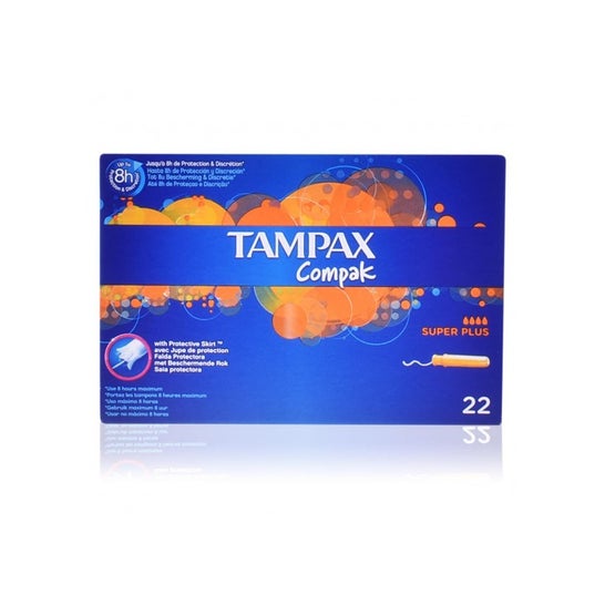 Tampax Compak super plus 22uds