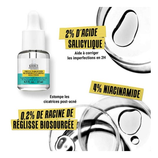 Kiehl'S Truly Targeted Acne-Clearing Solution 15ml