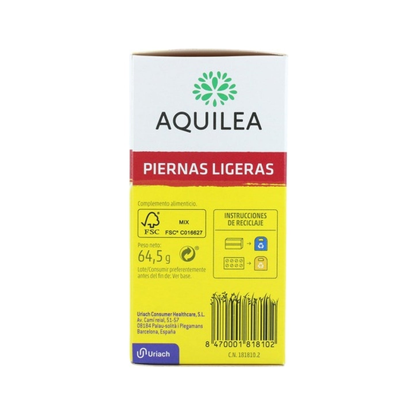 Aquilea Piernas Ligeras 2x60comp