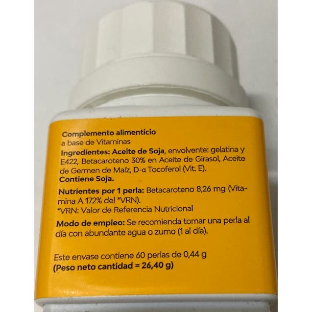 BotánicaPharma Betacaroteno 10.000 U.I. 60caps