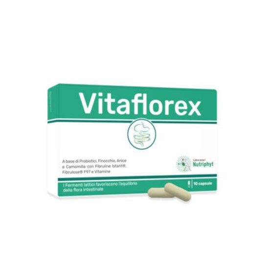 Laboratori Nutriphyt Linea Intestino Sano Vitaflorex 10caps