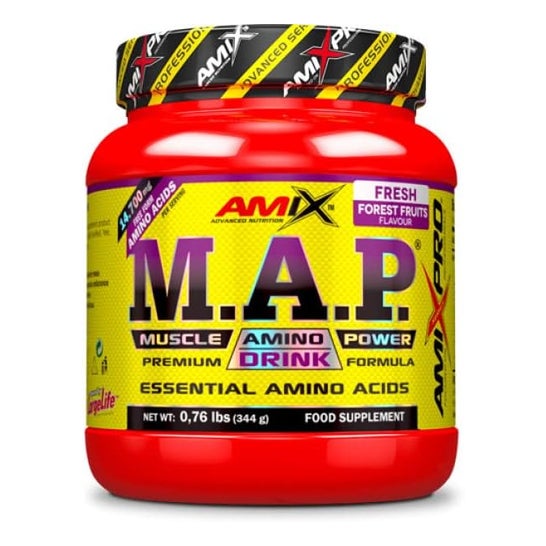 Amix Amixpro M.A.P. Muscle Amino Power Powder Frutas Del Bosque 344 g