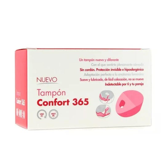 Value+ tampón confort 365 3uds