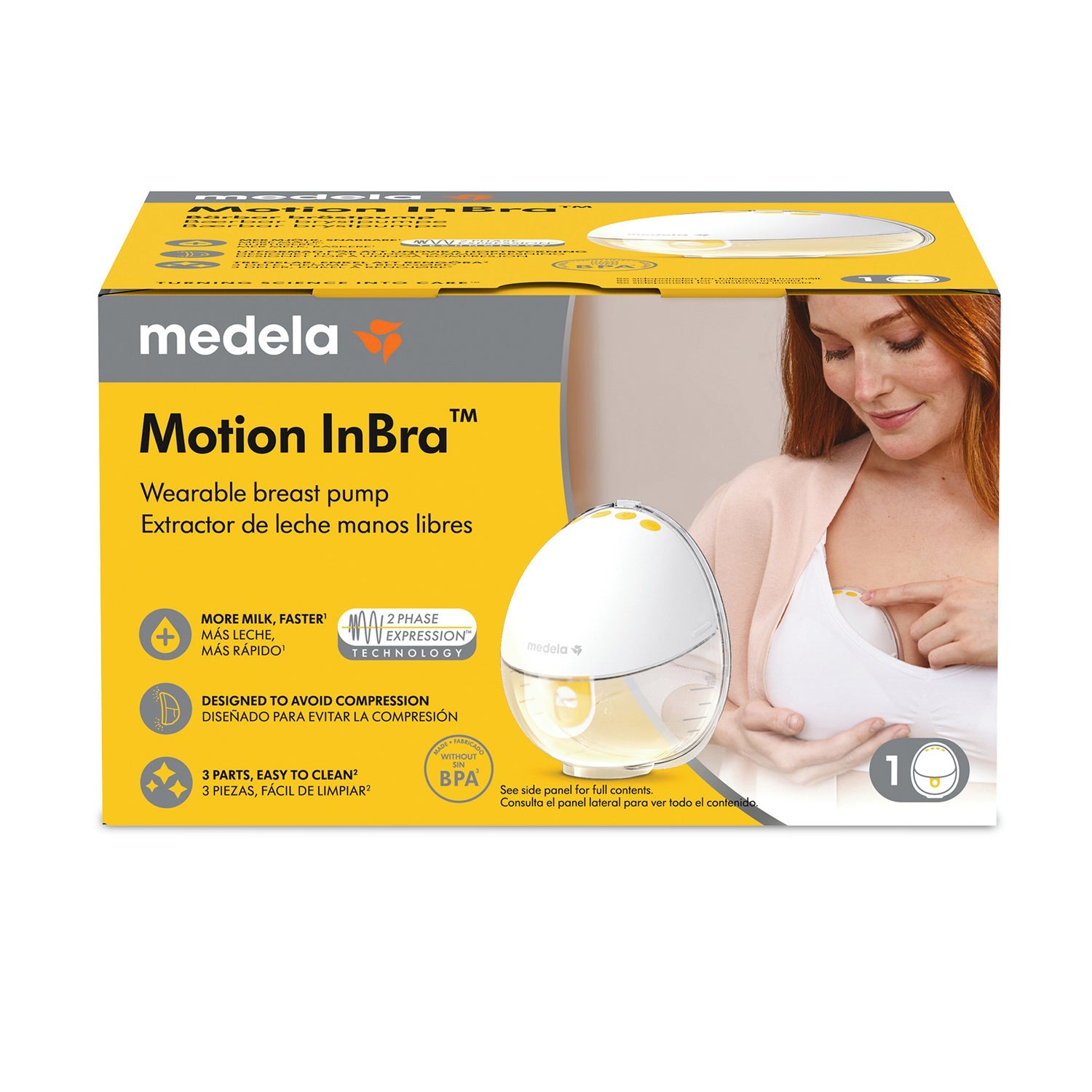 Medela Motion InBra Extractor Manos Libres