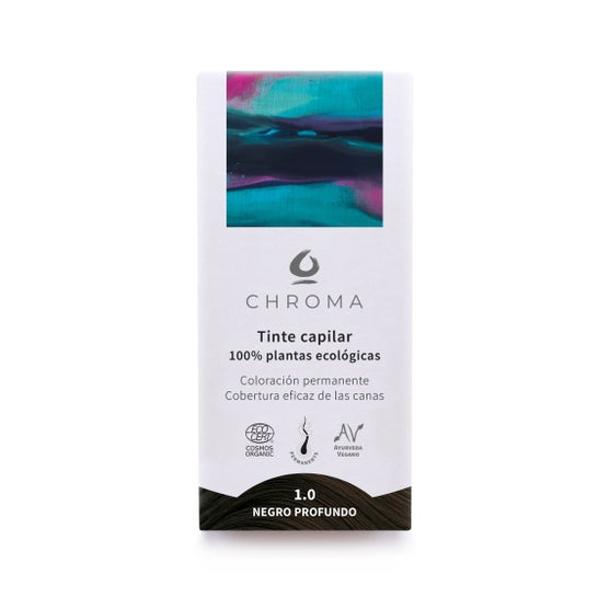 Chroma Tinte Bio 1.0 Negro Profundo 100 g