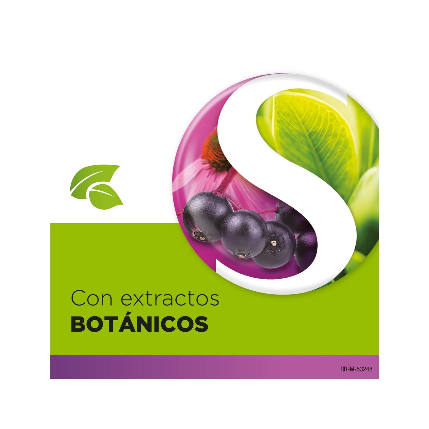 StrepHerbal Saúco y Equinácea Sabor Frutas del Bosque 16comp
