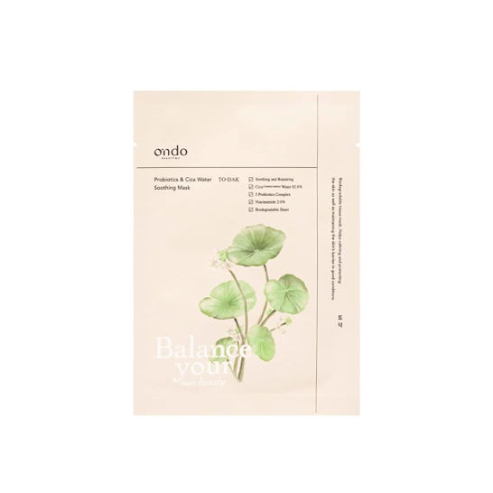 Ondo Beauty Prebiotics & Cica Water Soothing Mask