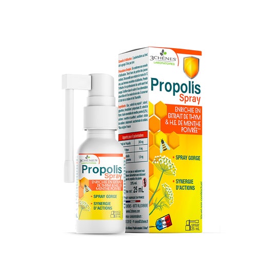 3 Chênes Propolis Spray Garganta 25ml