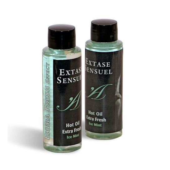 Extase Sensual Aceite Masaje Extra Fresh Hielo 100ml