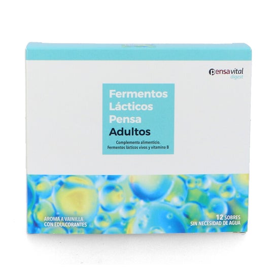 Pensa Pharma Fermentos Lácticos Adultos 12 sobres