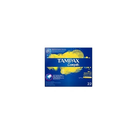 Tampax Compak Regular 22uds